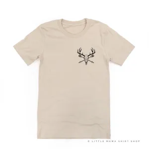 ELK SKULL - Pocket Design - Unisex Tee