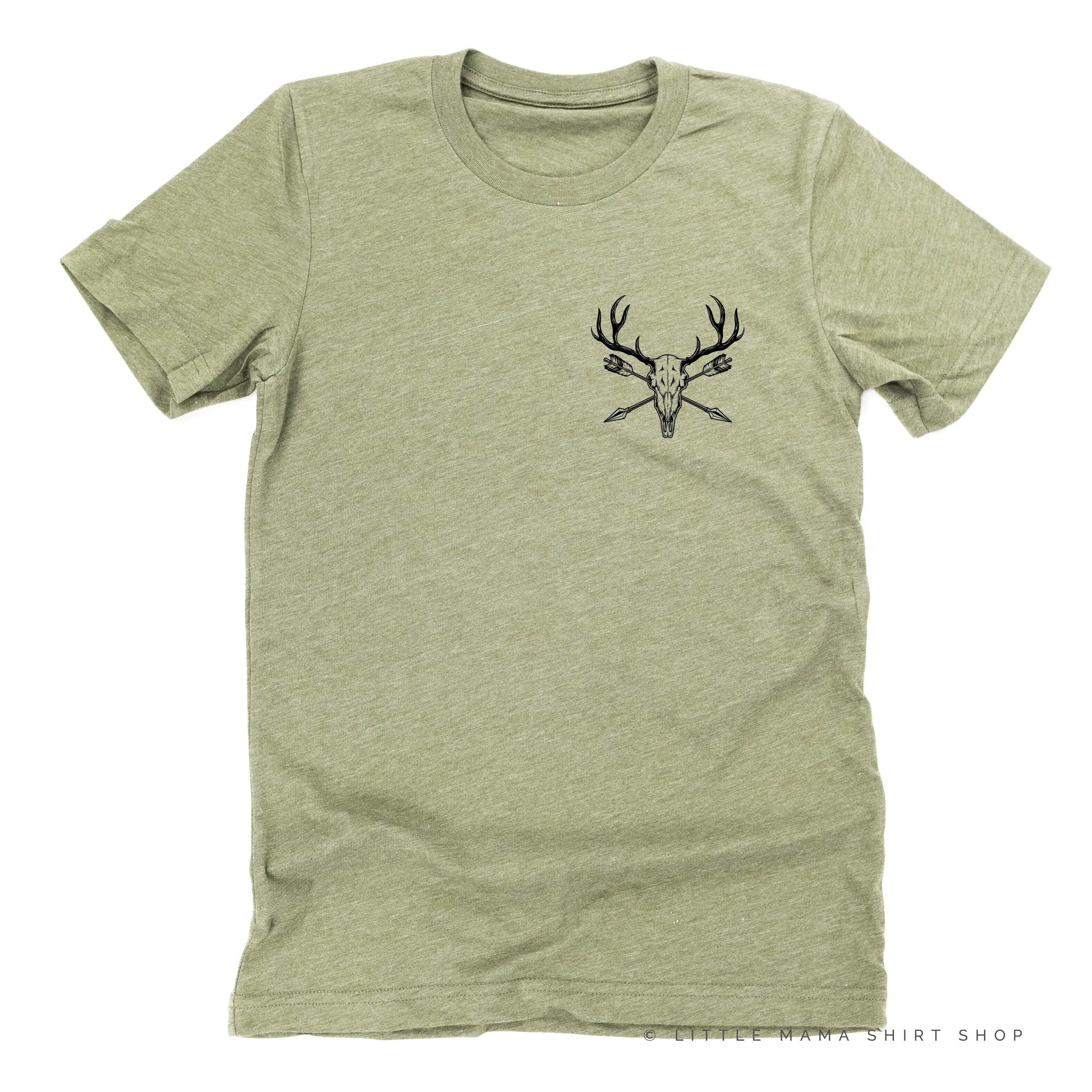 ELK SKULL - Pocket Design - Unisex Tee