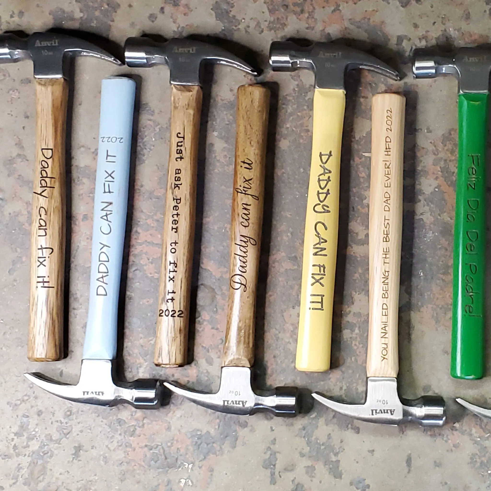 Engraved Hammer for Groomsmen