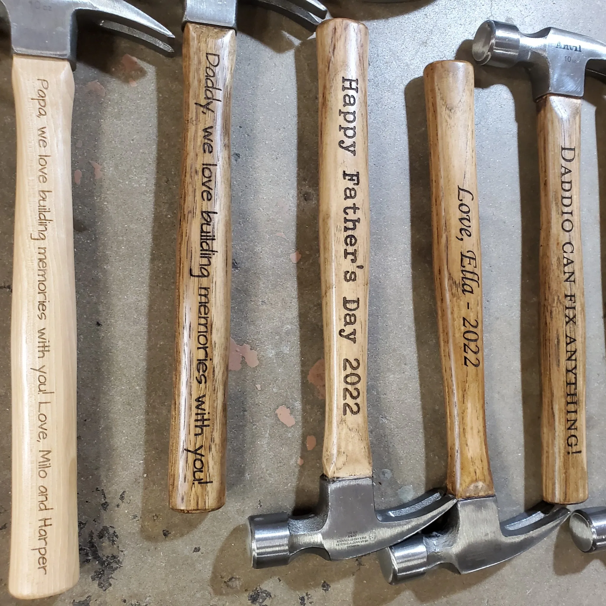 Engraved Hammer for Groomsmen