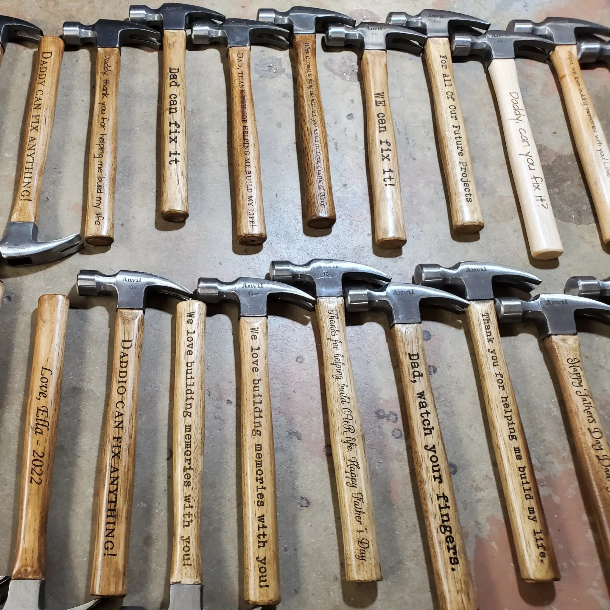 Engraved Hammer for Groomsmen