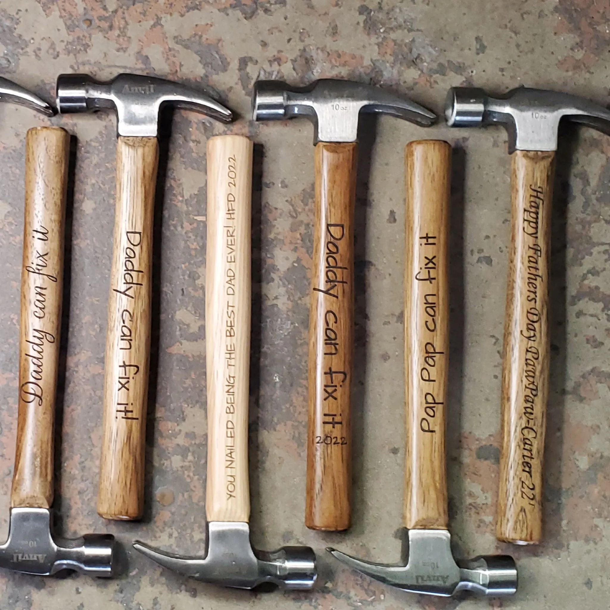 Engraved Hammer for Groomsmen