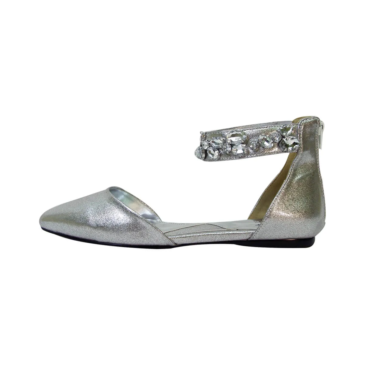FUZZY Jill Women's Wide Width Open Shank Flats