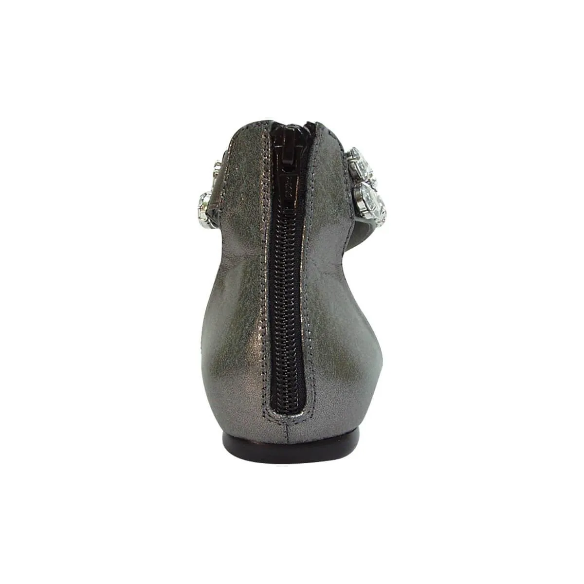 FUZZY Jill Women's Wide Width Open Shank Flats