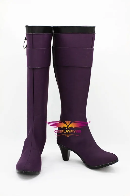 Game Danganronpa 2 Kirigiri Kyouko Cosplay Shoes Boots Custom Made for Adult Men and Women Halloween Carnival