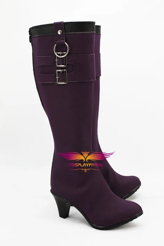 Game Danganronpa 2 Kirigiri Kyouko Cosplay Shoes Boots Custom Made for Adult Men and Women Halloween Carnival
