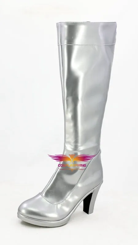Game Fate/EXTELLA EXTRA Red Saber Cosplay Shoes Boots Custom Made for Adult Men and Women Halloween Carnival