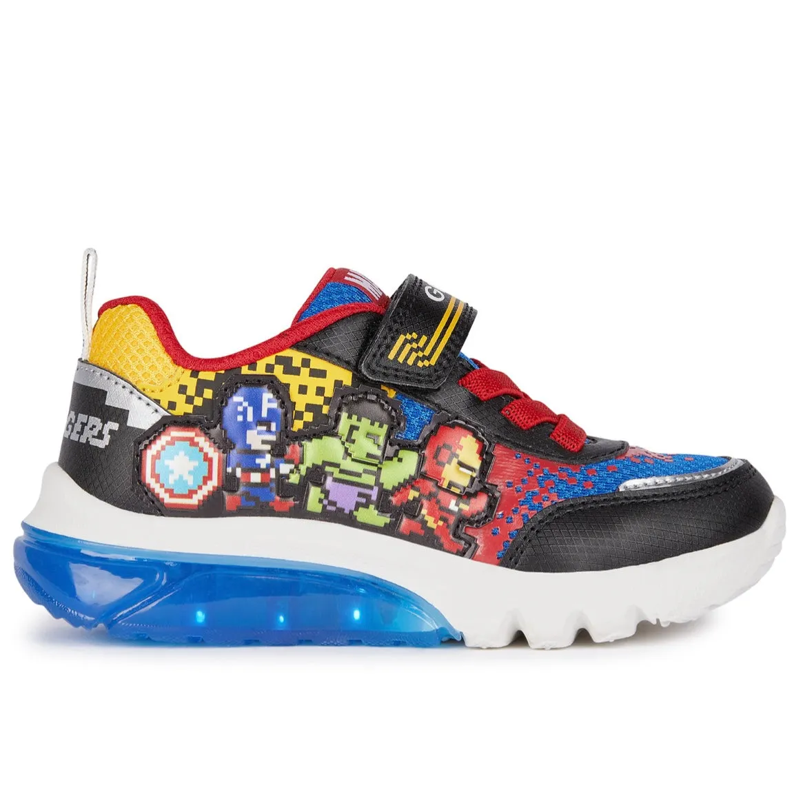 Geox Ciberdron Black/ Royal Avengers