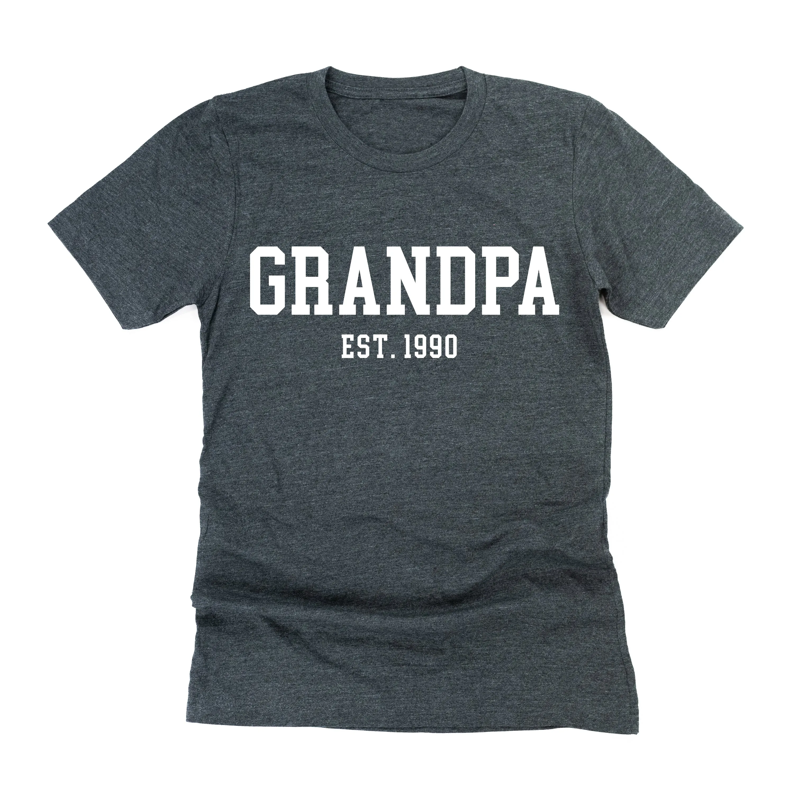 GRANDPA - EST. (Select Your Year) - Unisex Tee
