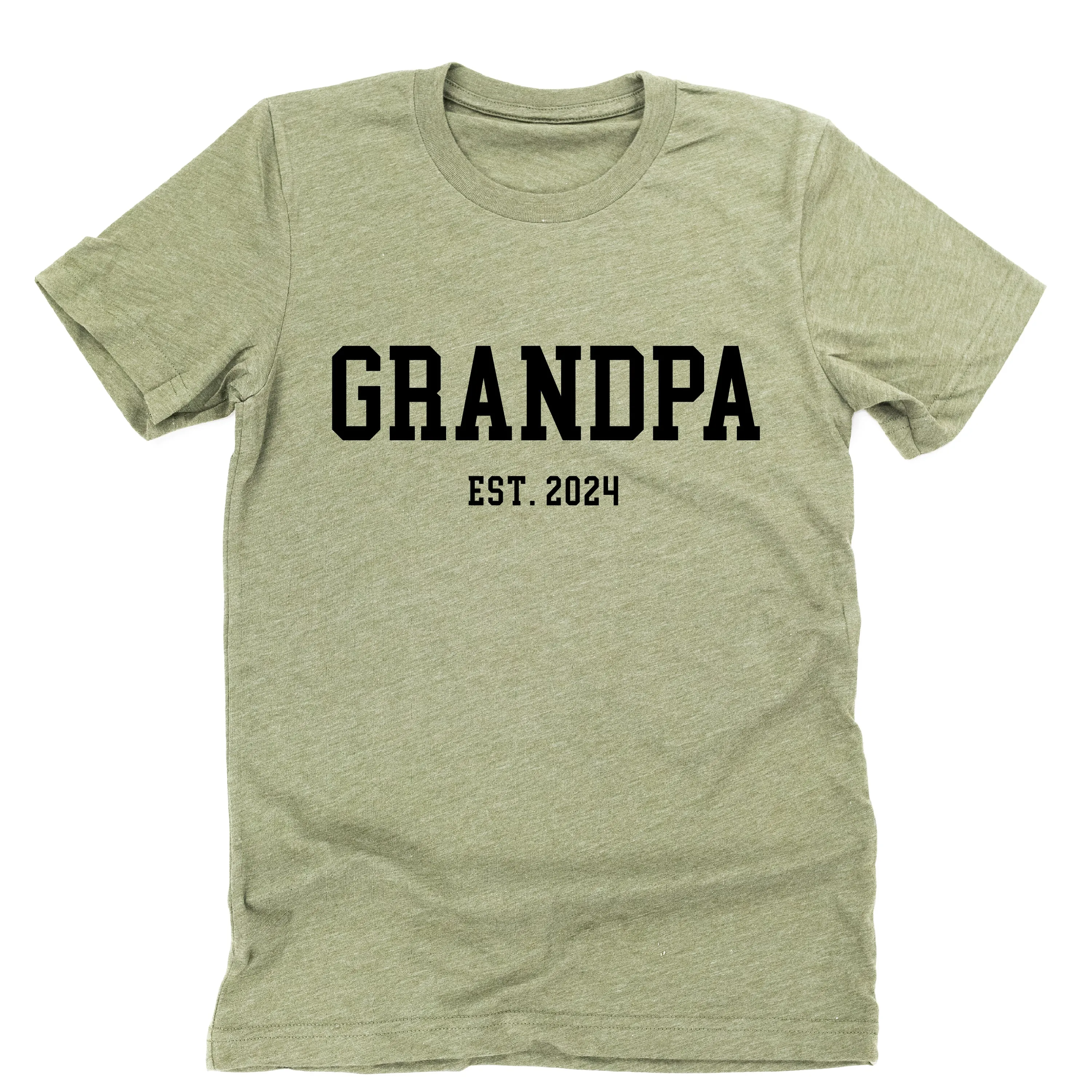 GRANDPA - EST. (Select Your Year) - Unisex Tee