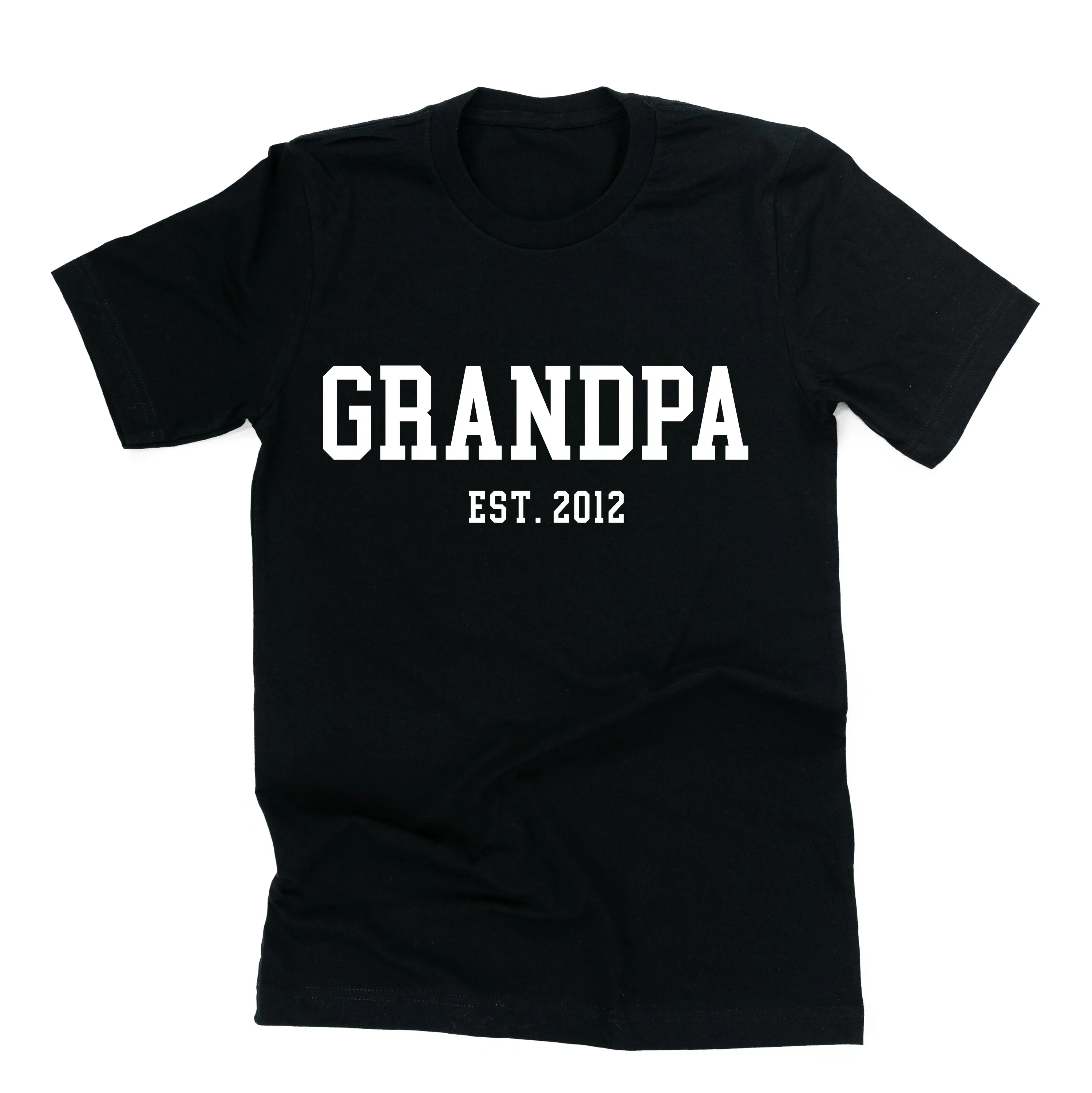 GRANDPA - EST. (Select Your Year) - Unisex Tee