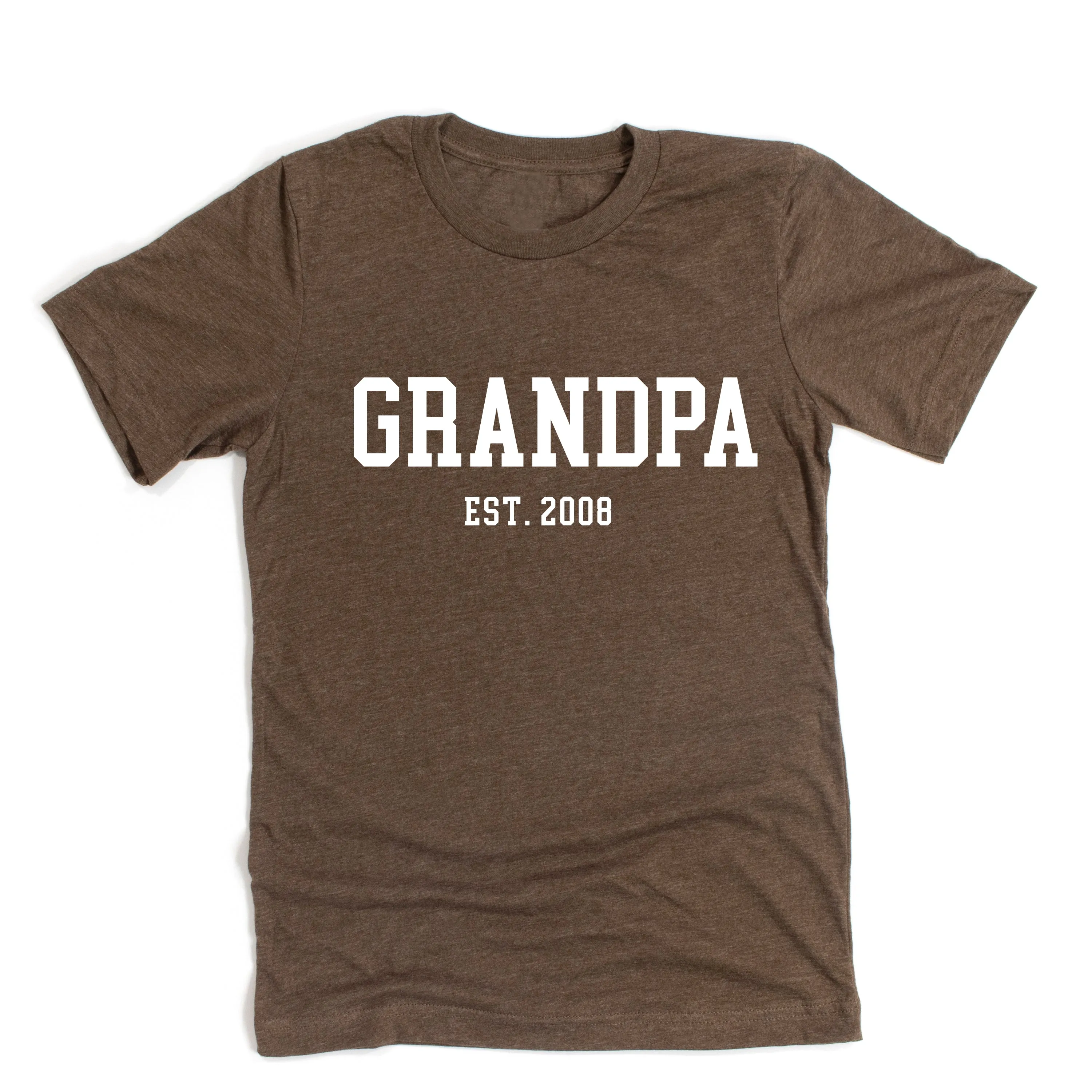 GRANDPA - EST. (Select Your Year) - Unisex Tee