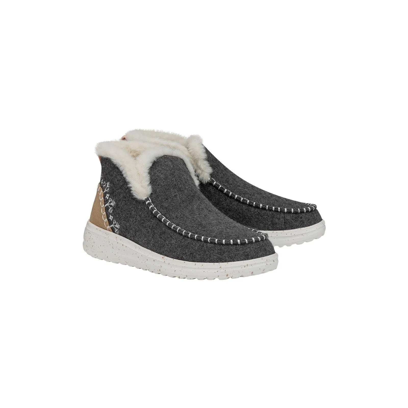 Heydude Denny Wool Faux Shearling Women's Boots