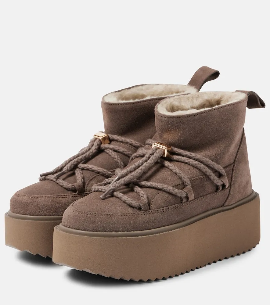Inuikii Classic suede platform snow boots