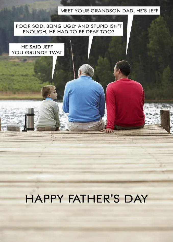 Jeff Funny Father's Day Card