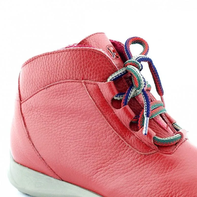 Jose Saenz - 2082 Red Ankle Boots
