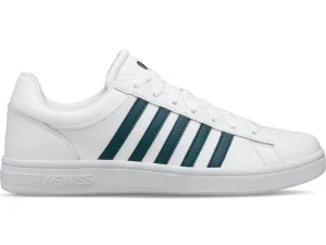 K-Swiss Court Winston Leather Trainer - White/ Stargazer