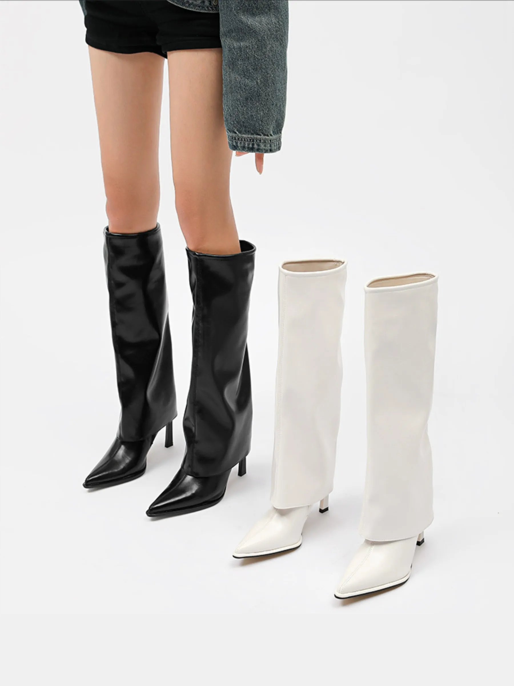 Kailynn High-Leg Slouchy Boots