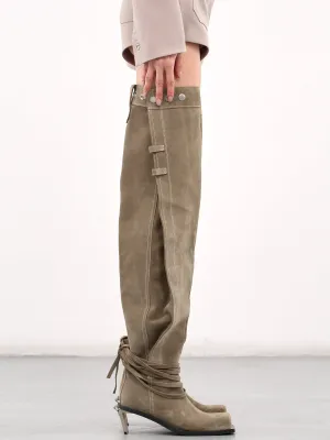 Knee High Boots (DL-03BR-BROWN)
