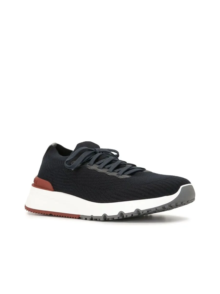 Laceup Mesh Sneakers