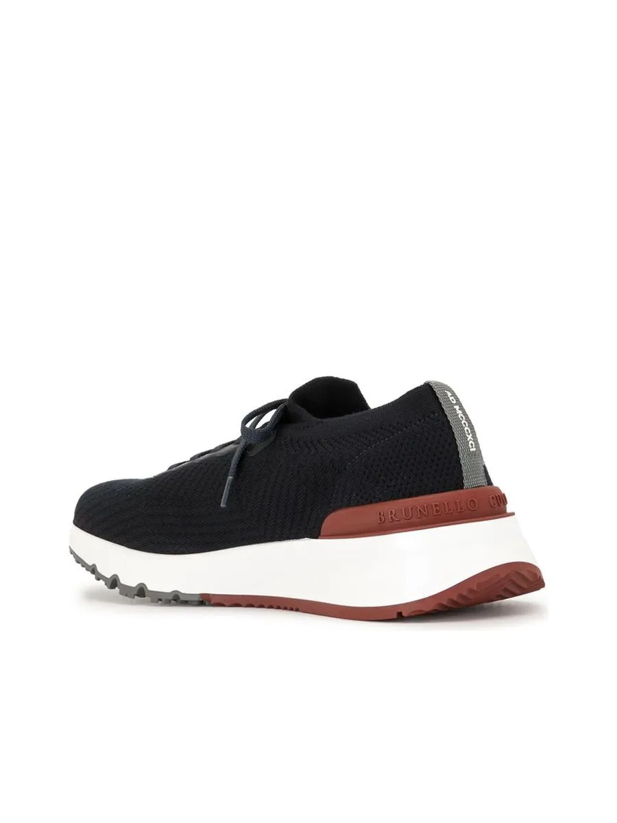 Laceup Mesh Sneakers