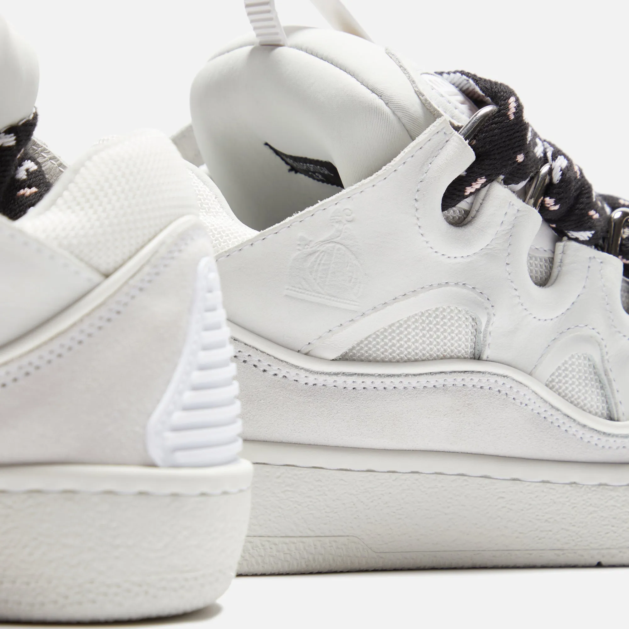 Lanvin Curb Sneakers - White