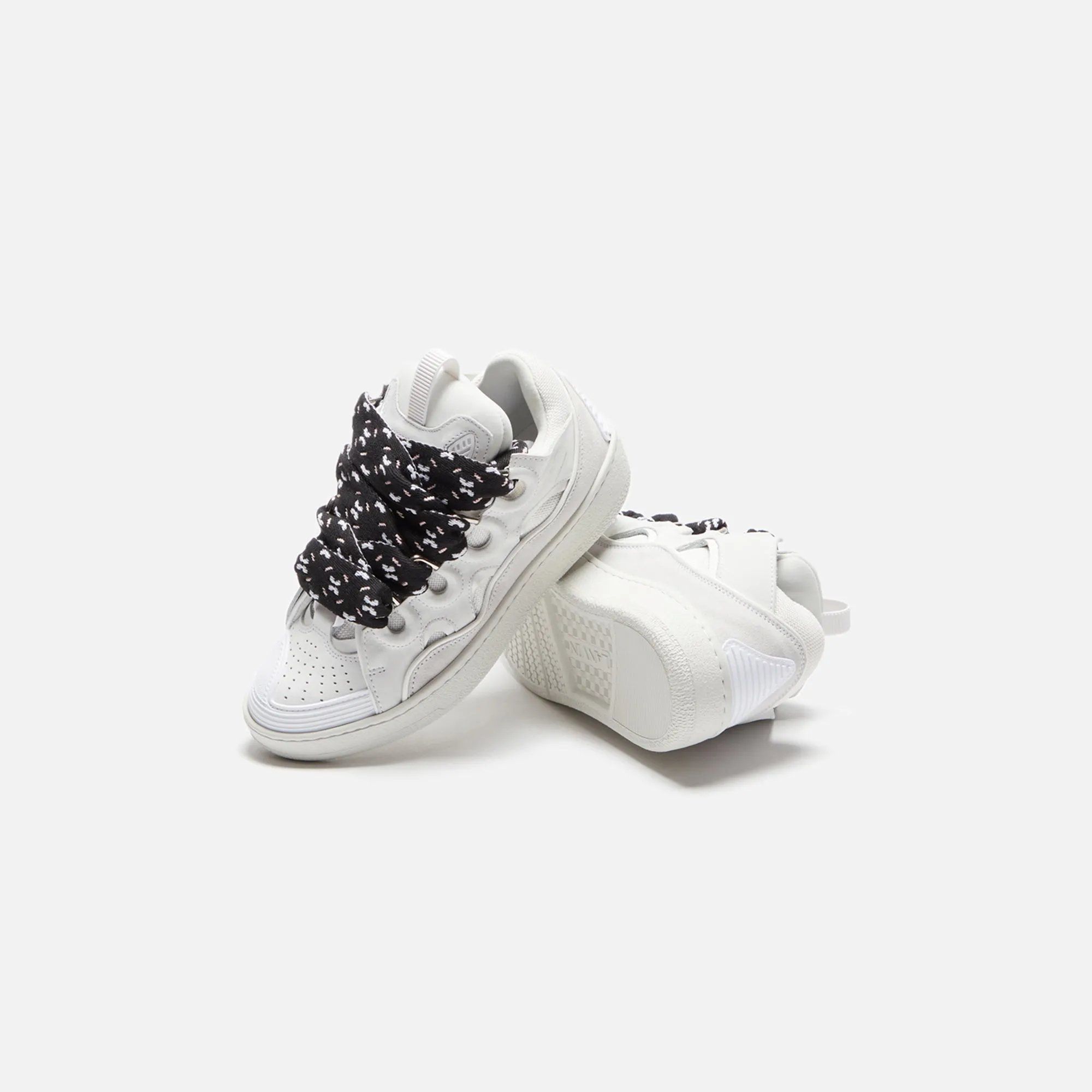 Lanvin Curb Sneakers - White