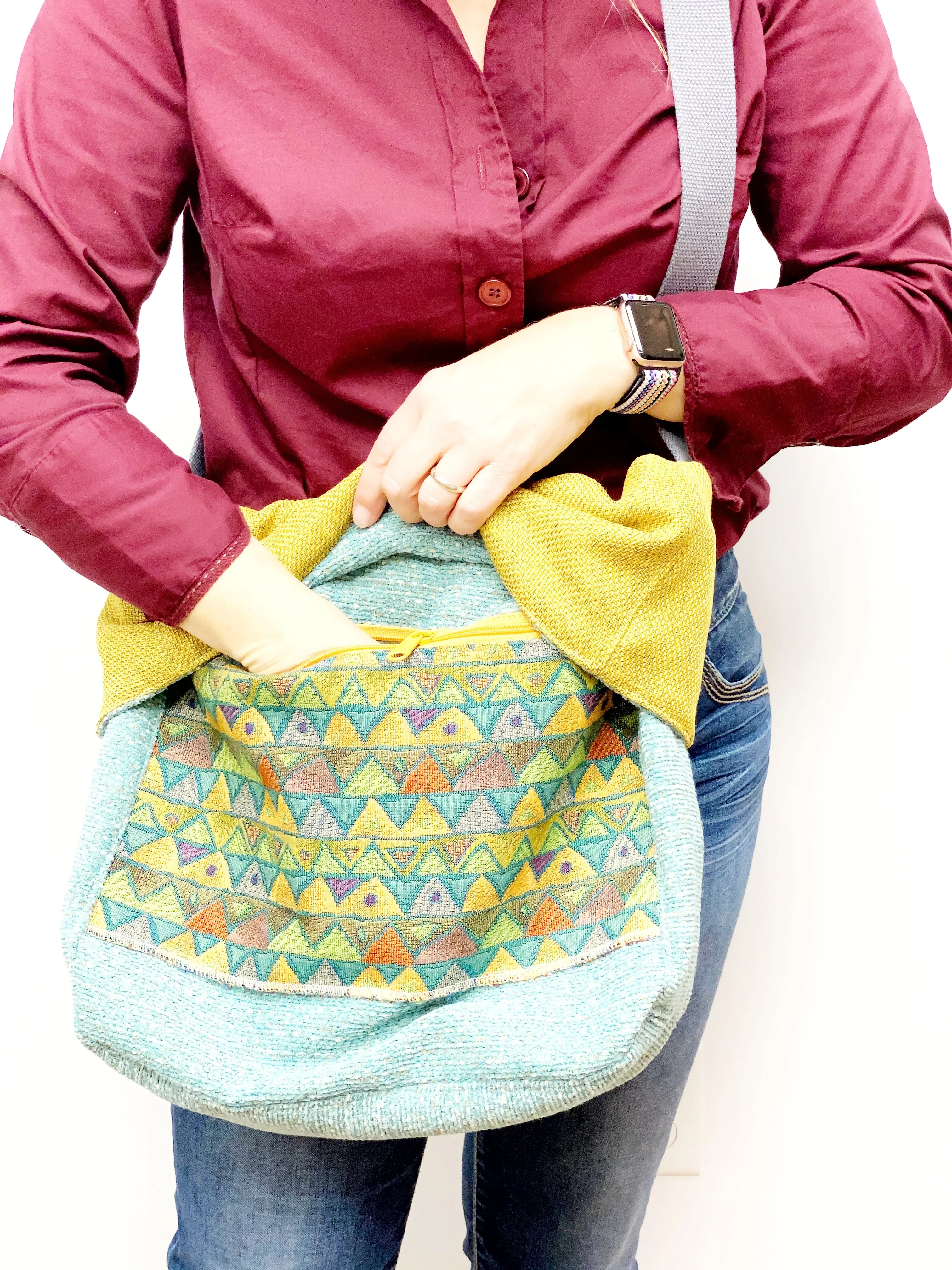 Large Bag, The Weekender - Crossbody Tote, Big Bag