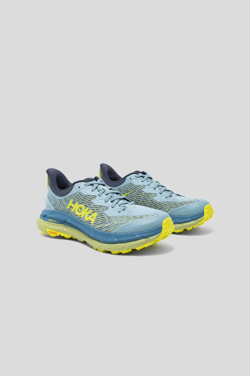 Mafate Speed 4 - Stone Blue / Dark Citron