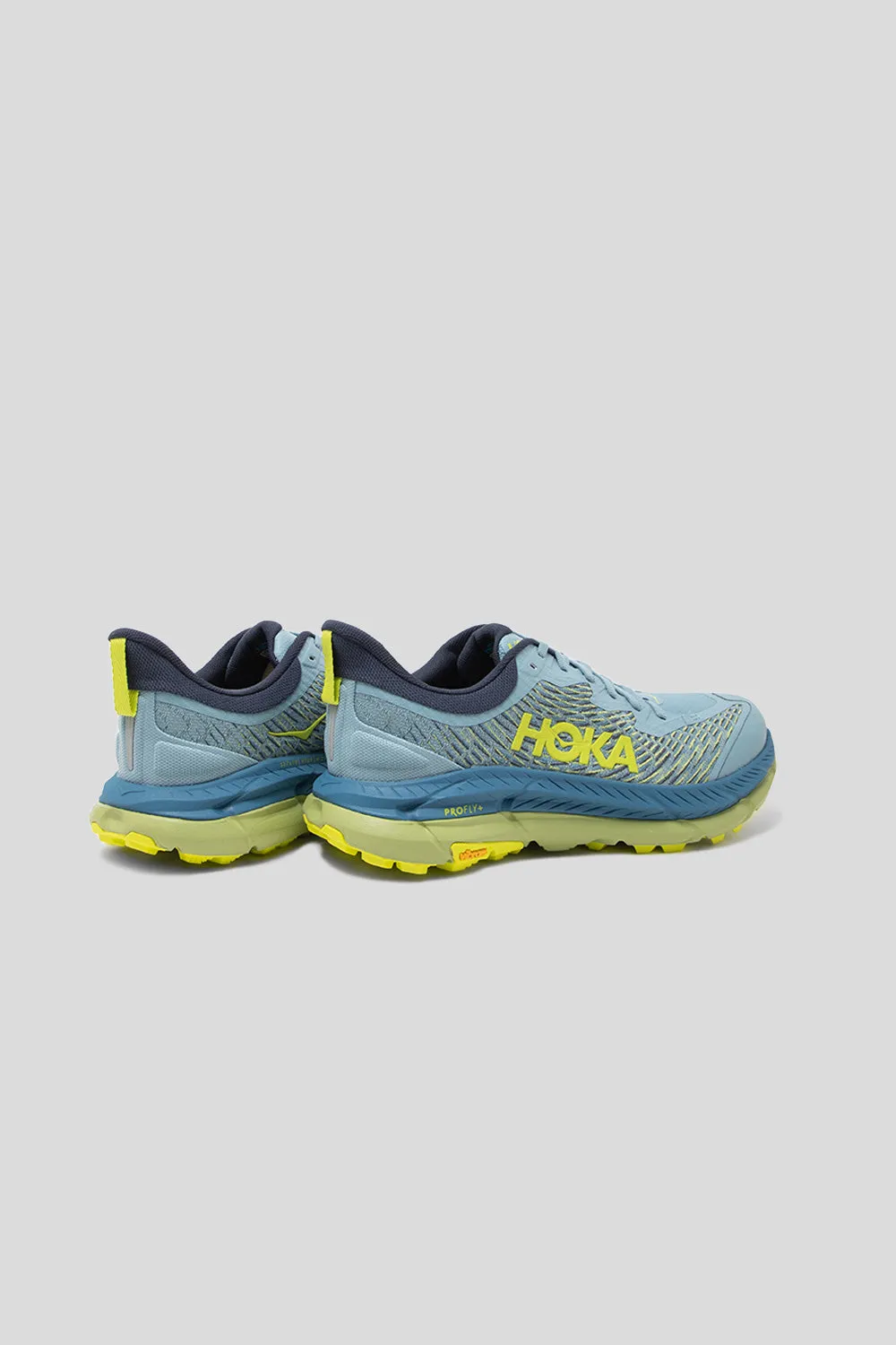 Mafate Speed 4 - Stone Blue / Dark Citron