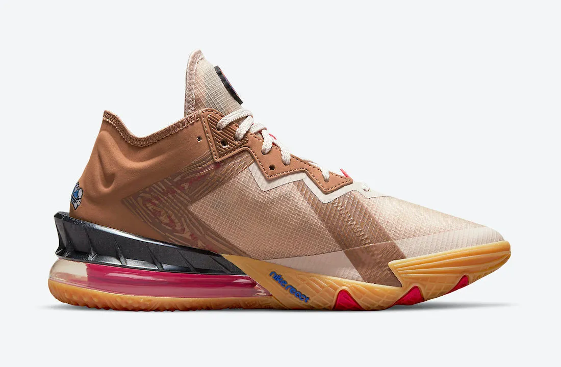 Men's Nike Lebron 18 Low "Wile E. vs Roadrunner" Space Jam Pack (CV7562-401)