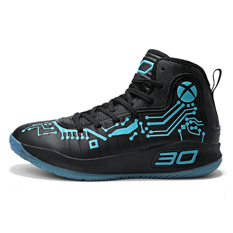 Men's Sports And Leisure Running Women's Student Basketball Shoes Oversized Shoes