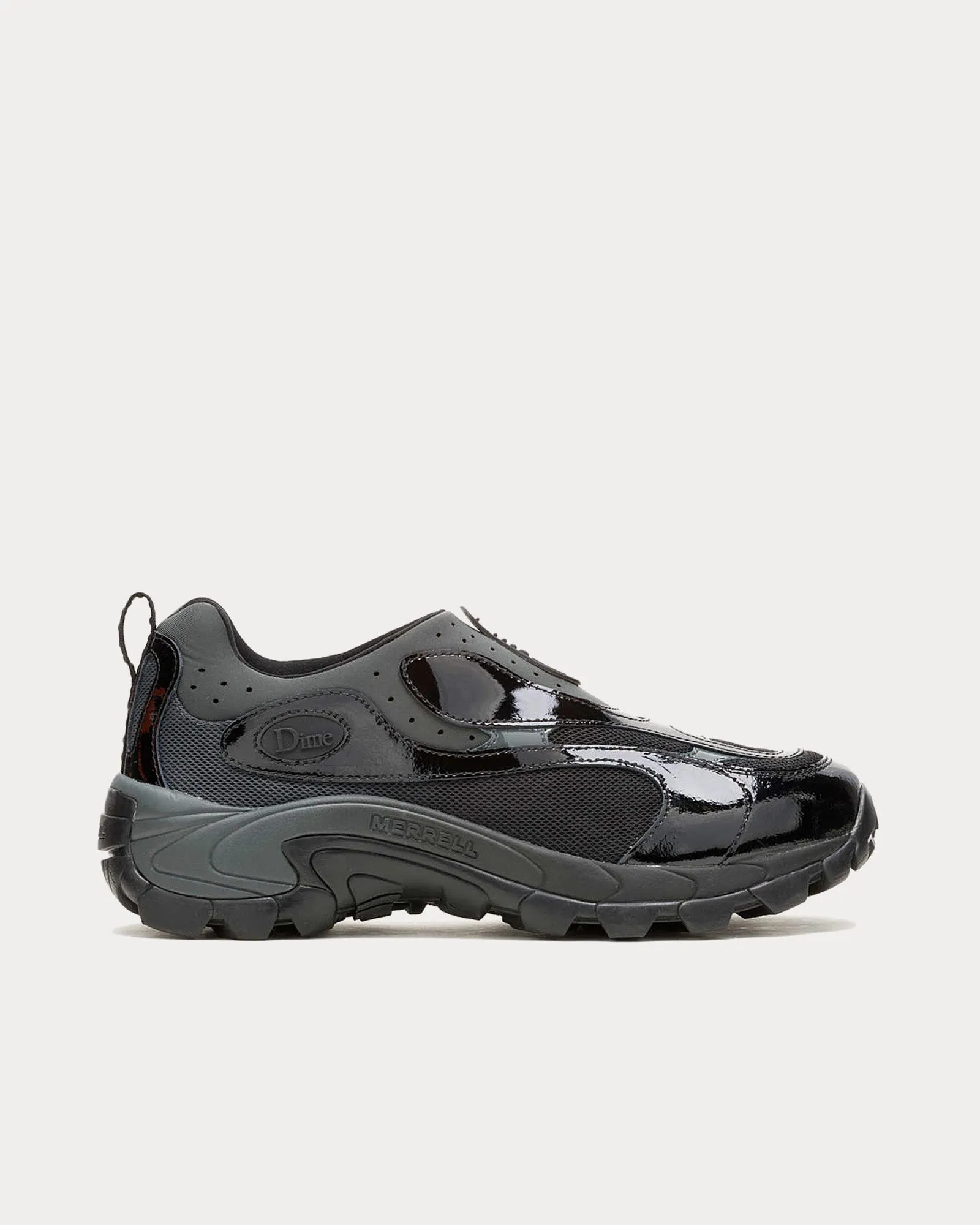 Moc Speed Streak Black Slip On Sneakers