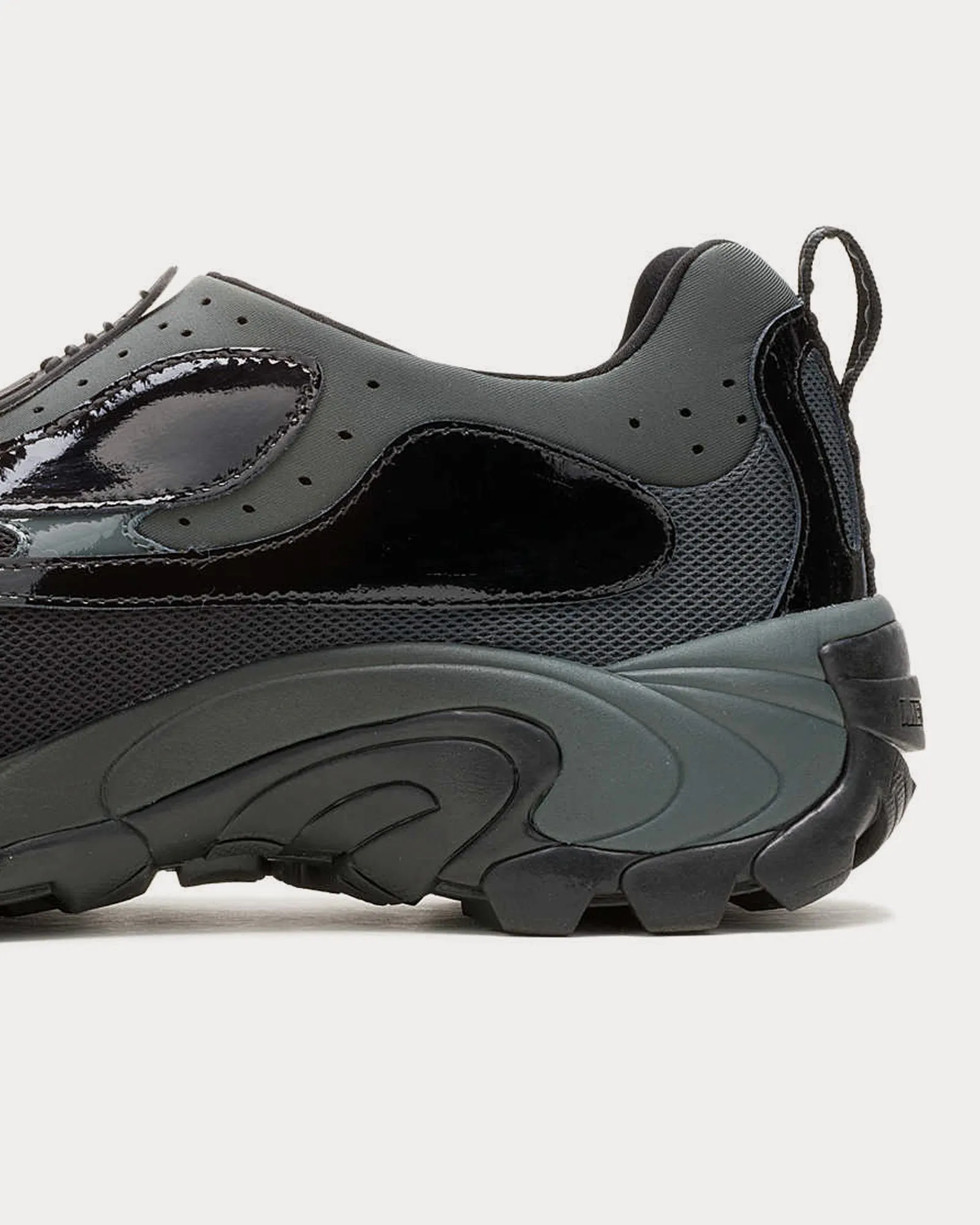 Moc Speed Streak Black Slip On Sneakers