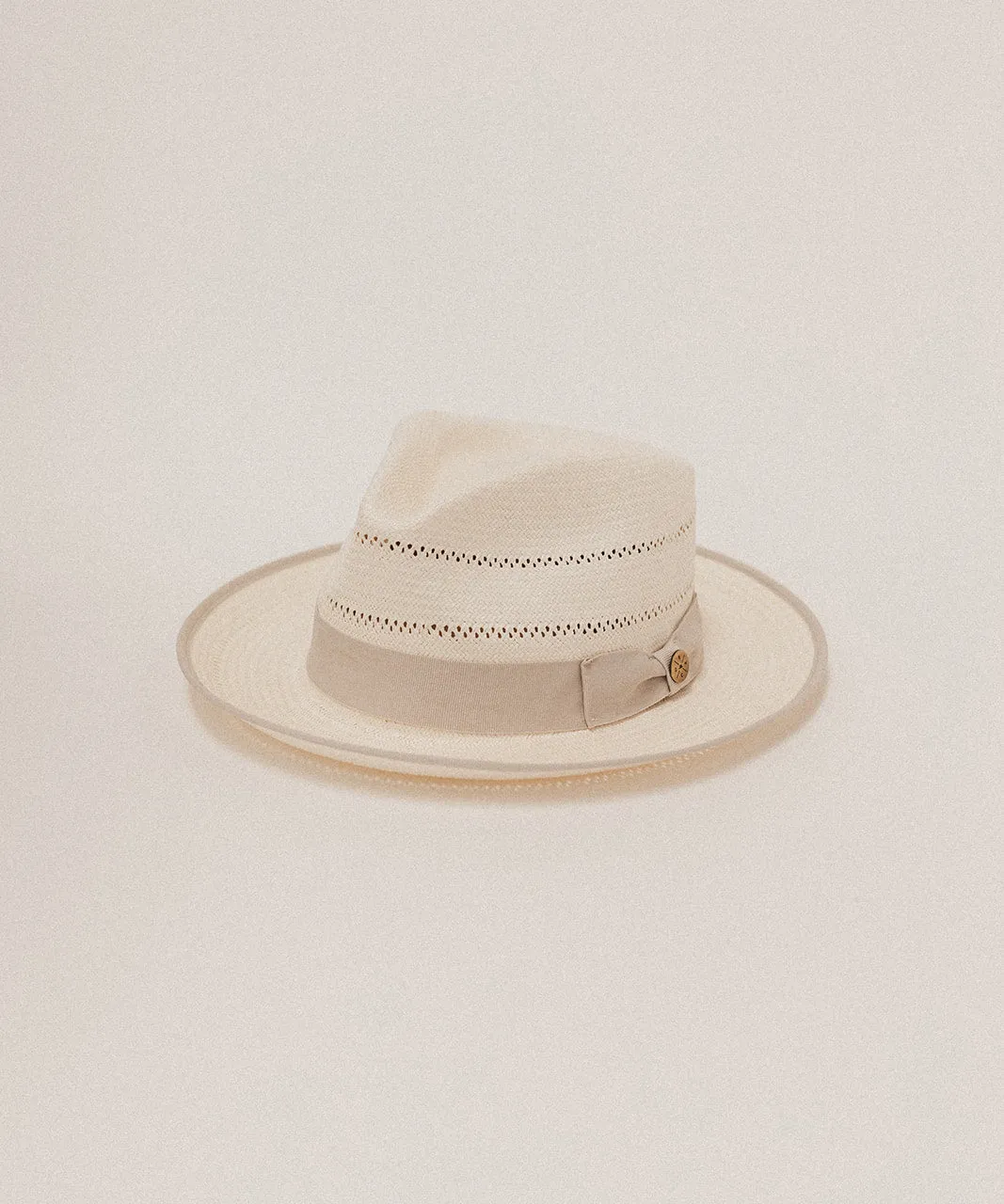 MONTAUK STRAW FEDORA HAT