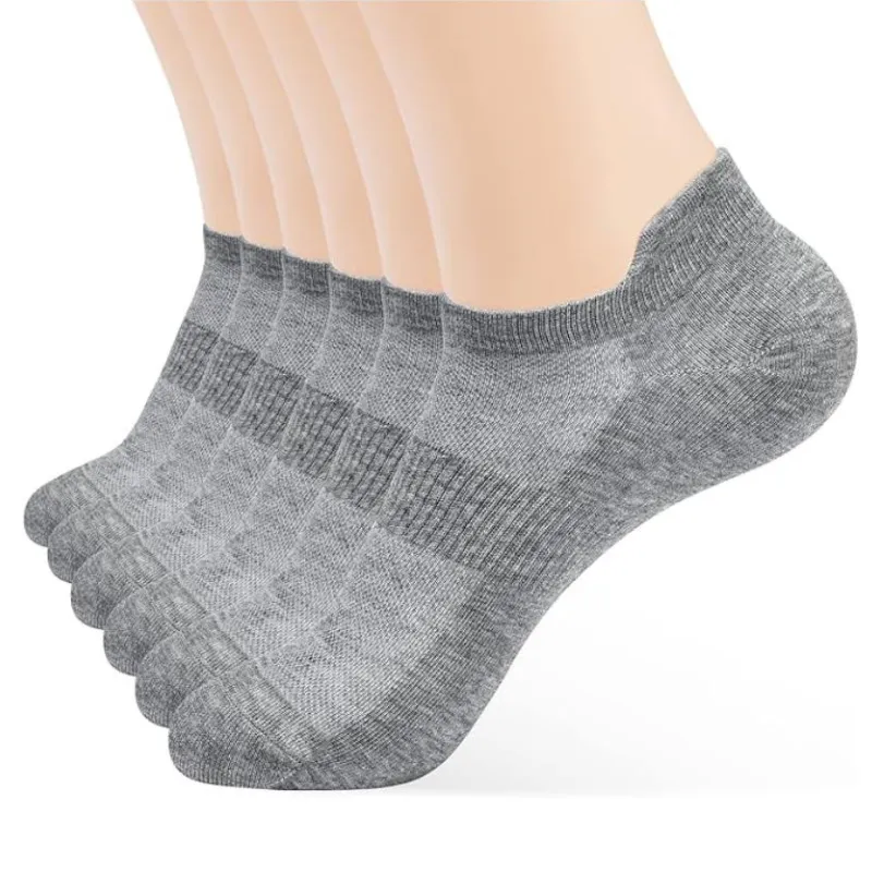 Multi Pack Women Low Cut Mesh Design Socks