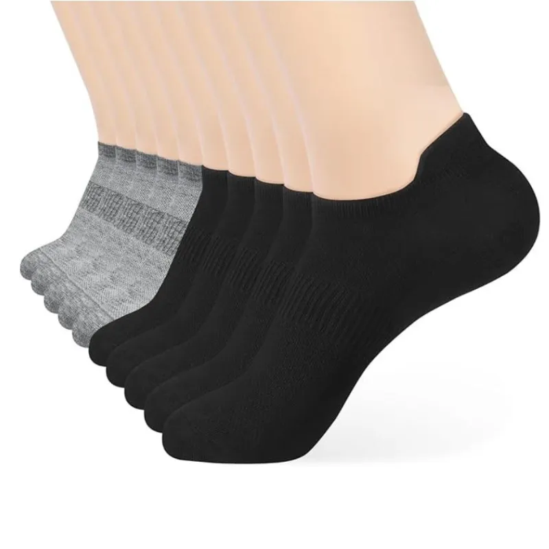 Multi Pack Women Low Cut Mesh Design Socks