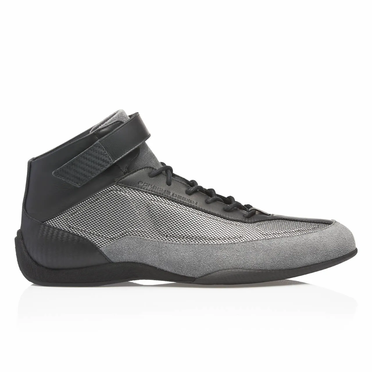 NEW Porsche Design Racer High Top Black Sneakers US 7 MSRP $480
