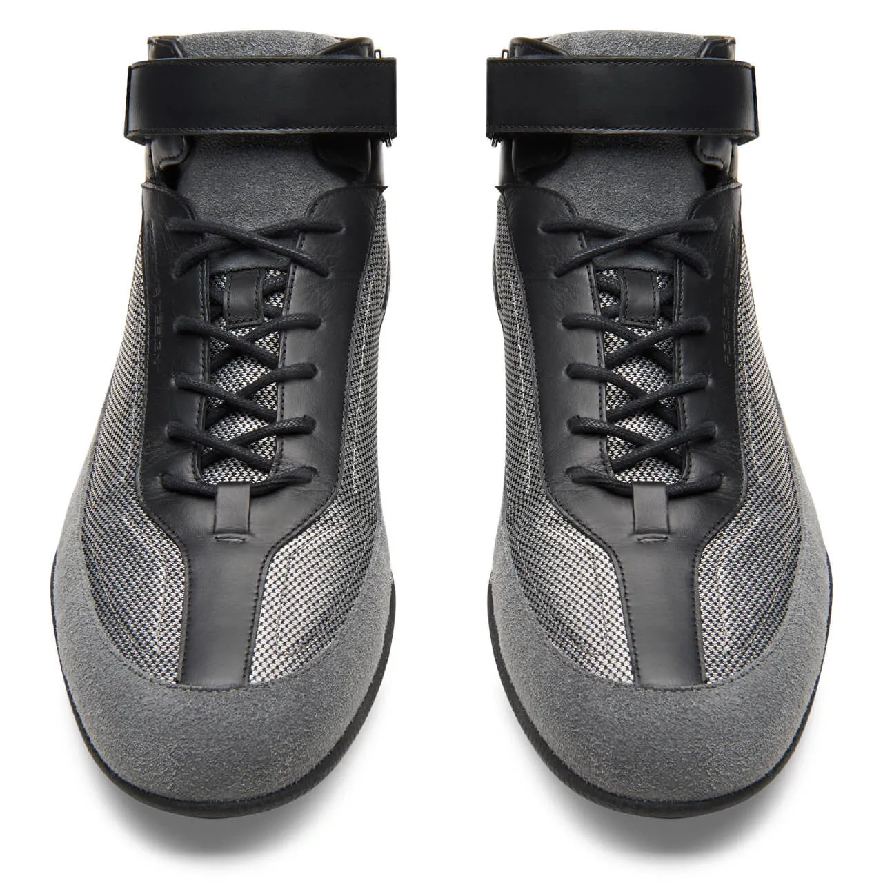 NEW Porsche Design Racer High Top Black Sneakers US 7 MSRP $480