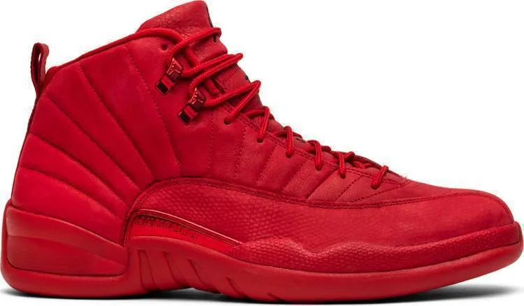 Nike Air Air Jordan 12 Retro All Red Shoes Basketball Men !!! CYBER MONDAY SALE !!!