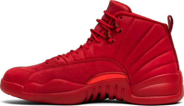 Nike Air Air Jordan 12 Retro All Red Shoes Basketball Men !!! CYBER MONDAY SALE !!!