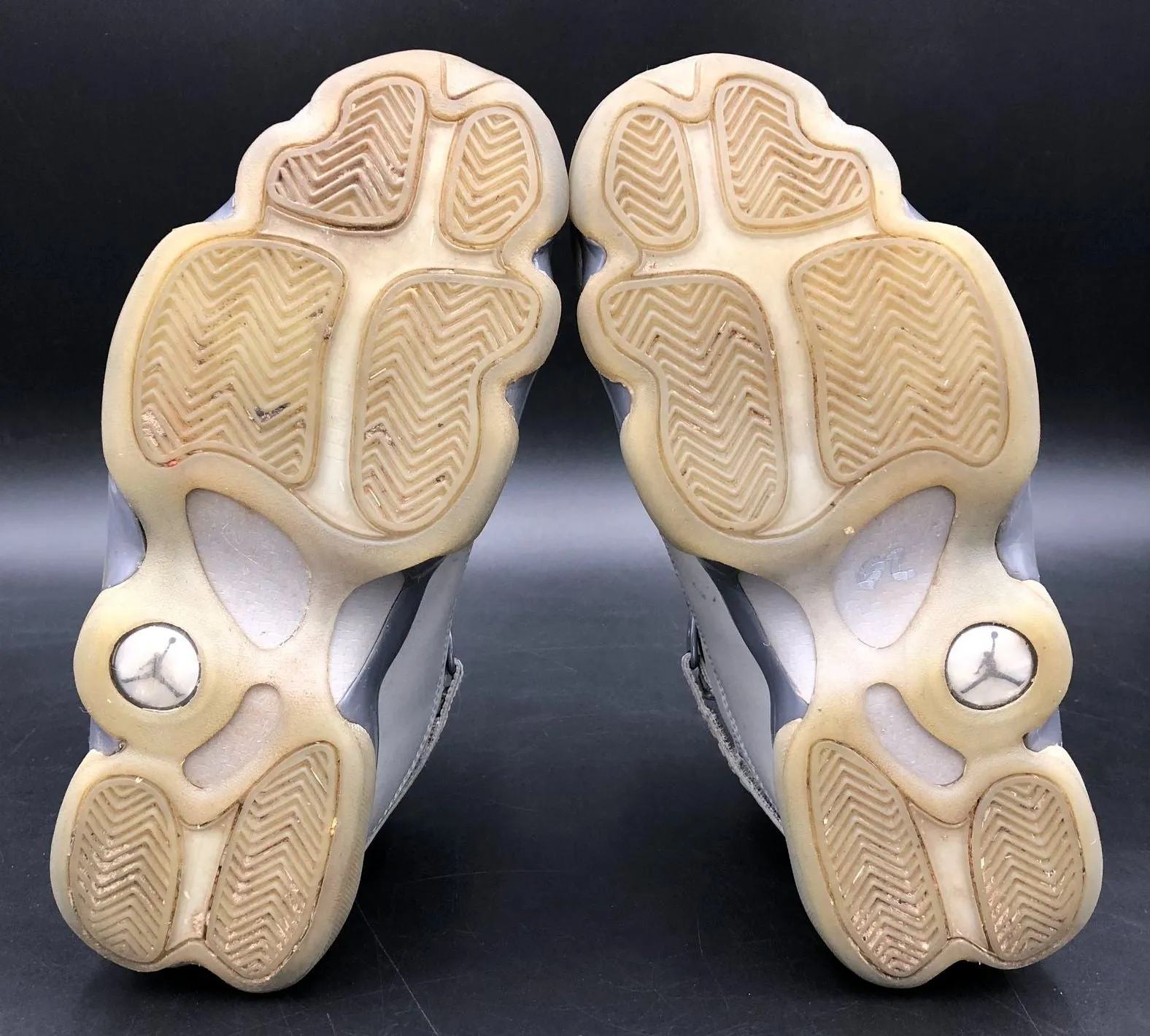 Nike Air Jordan 6 Rings '3M' Men's Grey Basketball Sneakers - Size 8.5 ( COA)