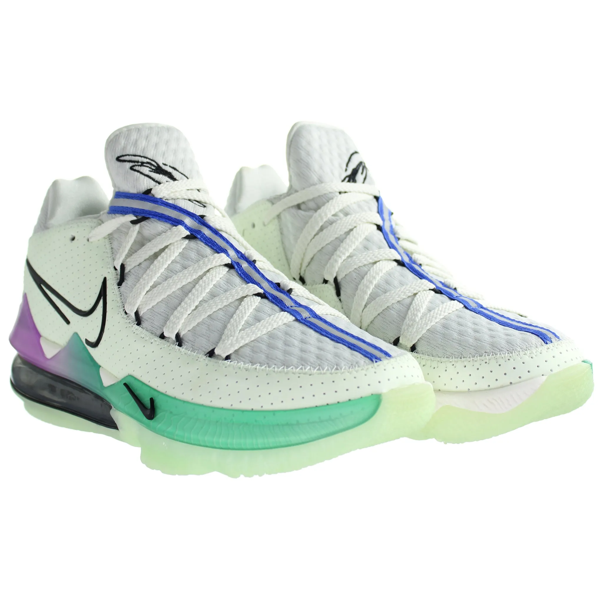 Nike Lebron XVII Low "Glow In The Dark" Mens Basketball Shoes