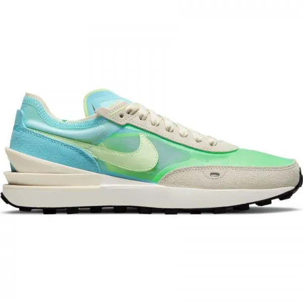 Nike - Women - W Waffle One - Bleached Aqua/Lime Glow/Coconut Milk