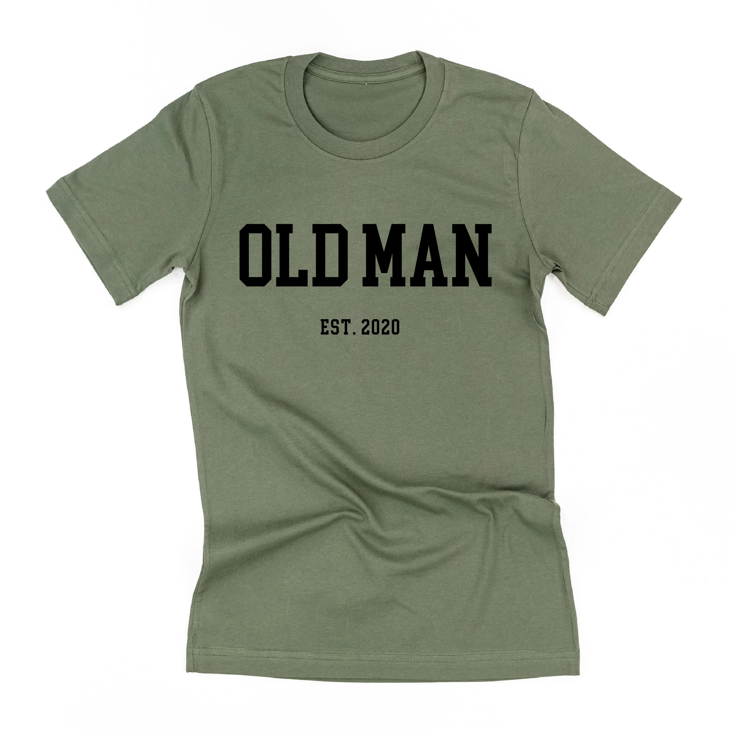 OLD MAN - EST. (Select Your Year) - Unisex Tee