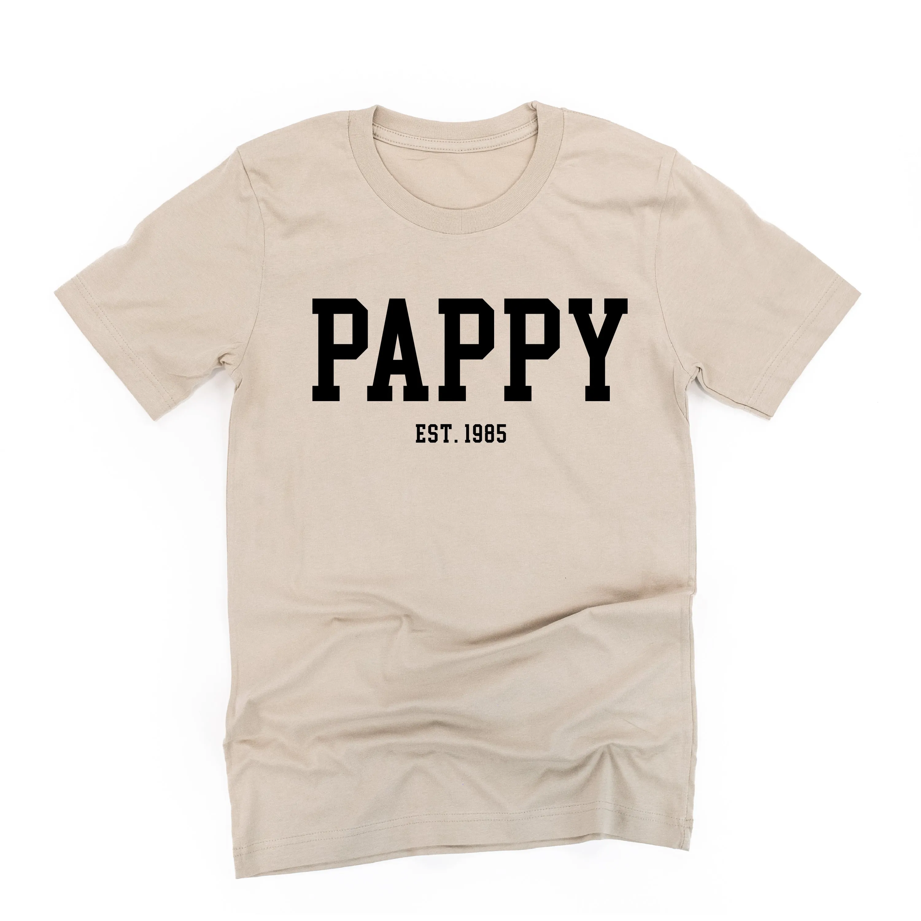 PAPPY - EST. (Select Your Year) - Unisex Tee
