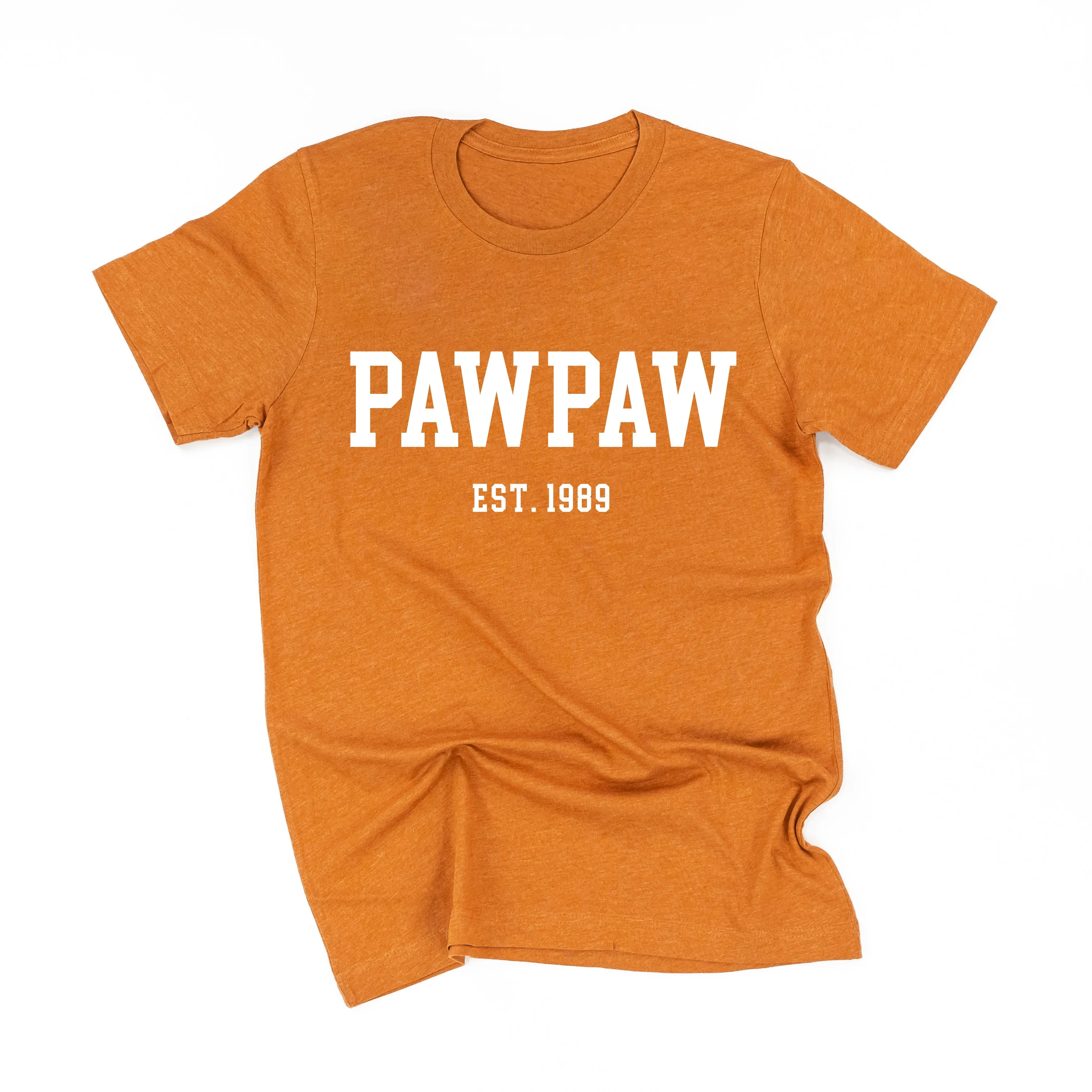 PAWPAW - EST. (Select Your Year) - Unisex Tee