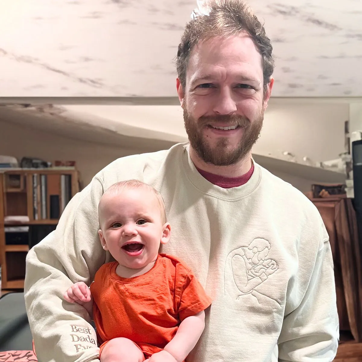 Proud Dad Multi-pack: Embroidered Crewneck Sweatshirts & Hoodies