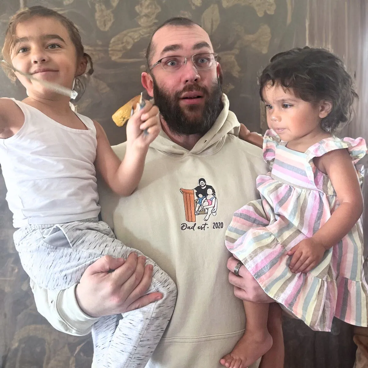 Proud Dad Multi-pack: Embroidered Crewneck Sweatshirts & Hoodies