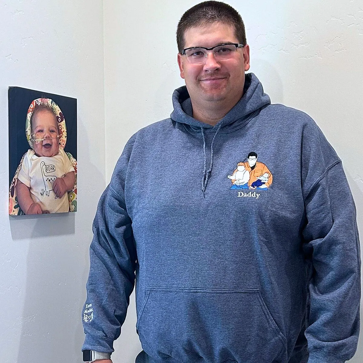 Proud Dad Multi-pack: Embroidered Crewneck Sweatshirts & Hoodies